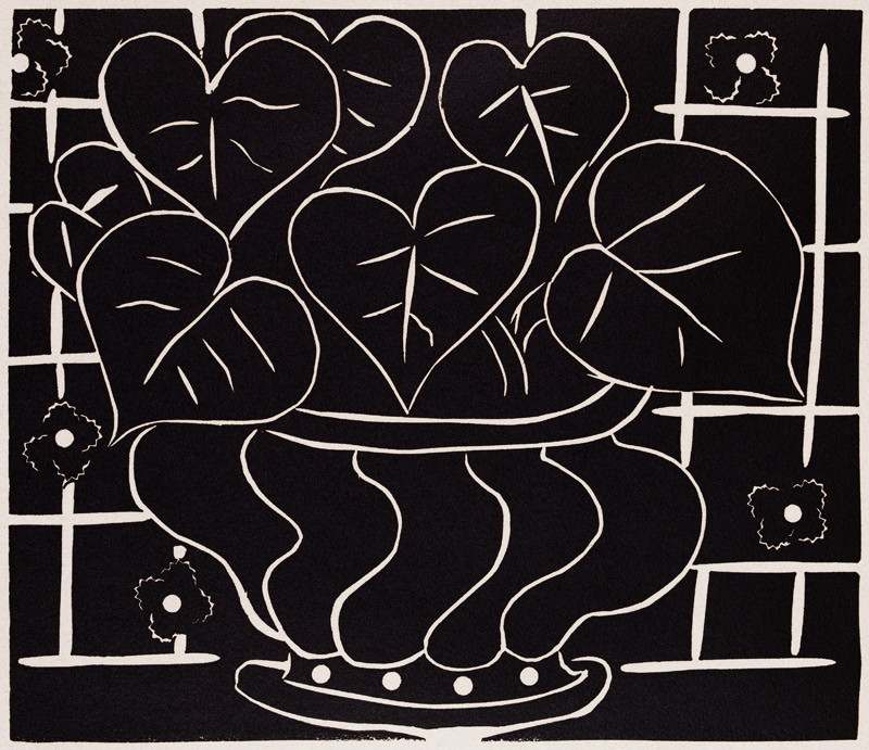 Corbeille de begonias I von Henri Matisse