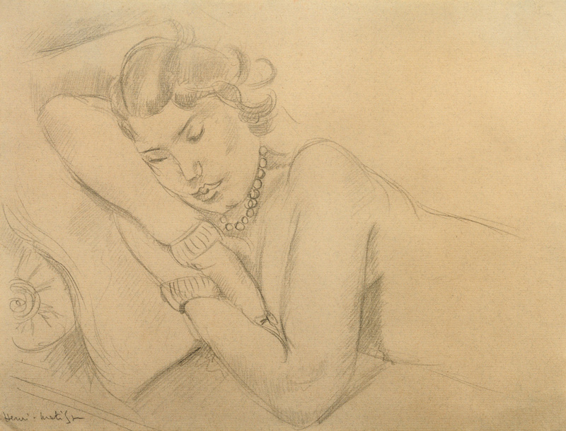 Sleeping Woman von Henri Matisse