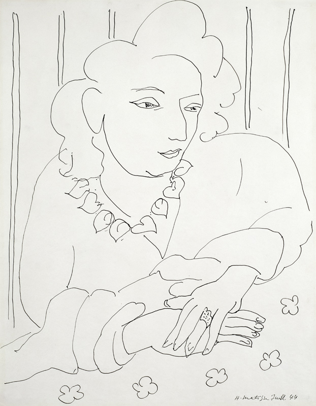 Study of a Woman von Henri Matisse