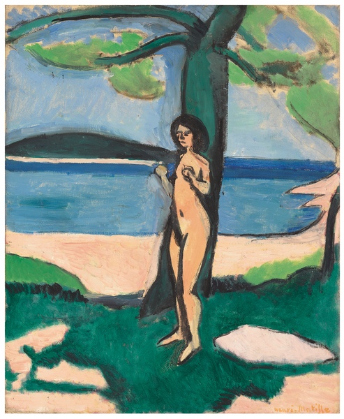Nude by the sea von Henri Matisse