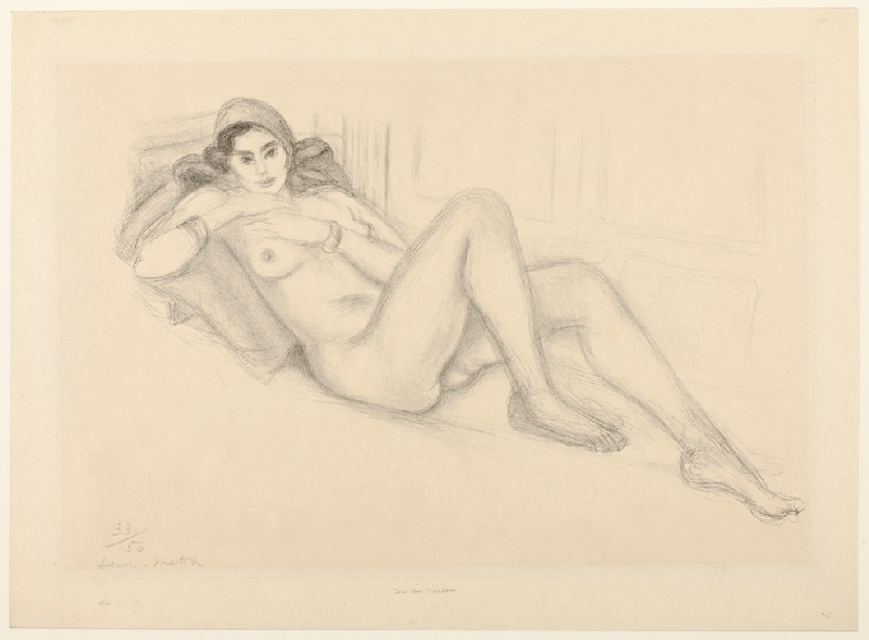 Nude with Turban von Henri Matisse