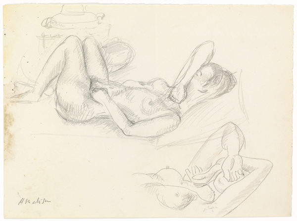 Nude Study, Covered Face von Henri Matisse