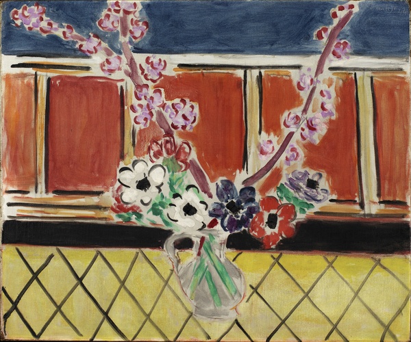 Anemones and Peach Blossoms von Henri Matisse