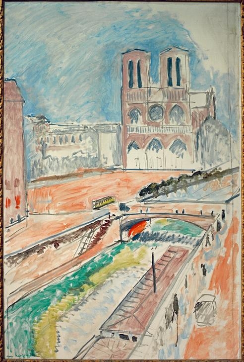 View of Notre-Dame von Henri Matisse