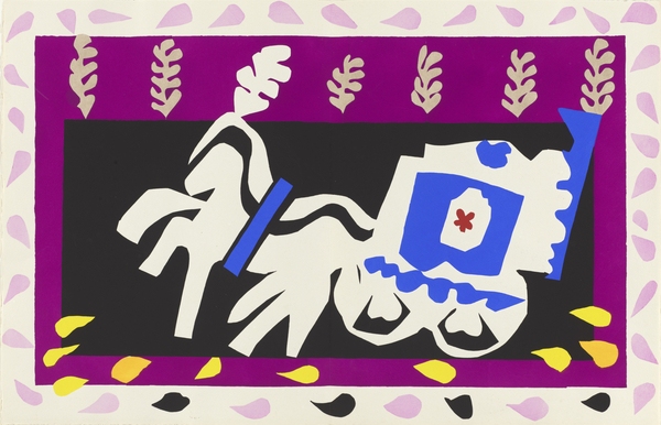 Burial of Pierrot, illustration from the portfolio Jazz von Henri Matisse