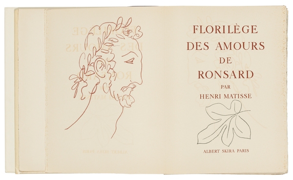 Florilège des Amours de Ronsard von Henri Matisse