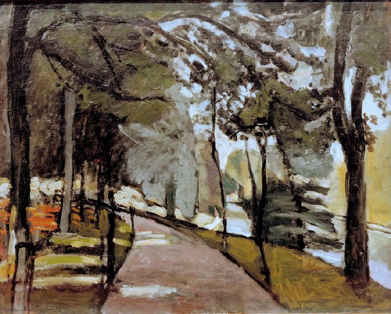 Bois de Boulogne von Henri Matisse