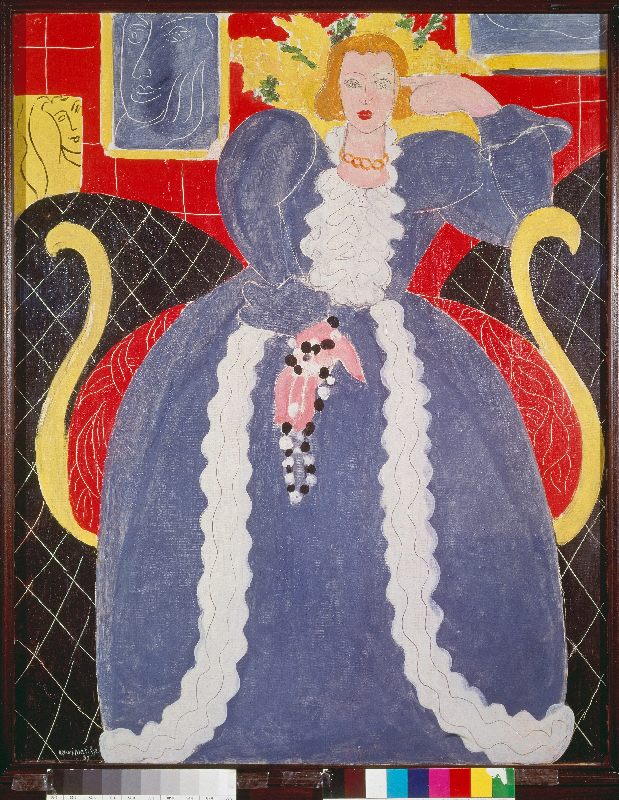 Lady in Blue von Henri Matisse