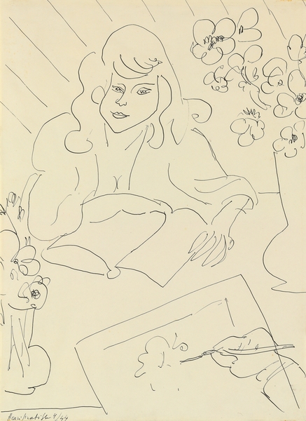 The Model von Henri Matisse