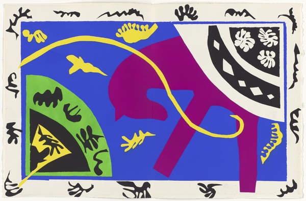 The Horse, the Equestrienne and the Clown, illustration from the portfolio Jazz von Henri Matisse