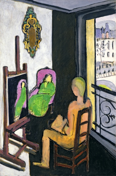 The Painter and his model von Henri Matisse