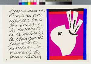 The Sword Swallower (Plate XIII from the Jazz Series)