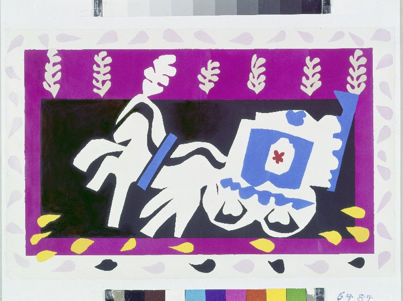 The Funeral of Pierrot. From the Jazz Series von Henri Matisse