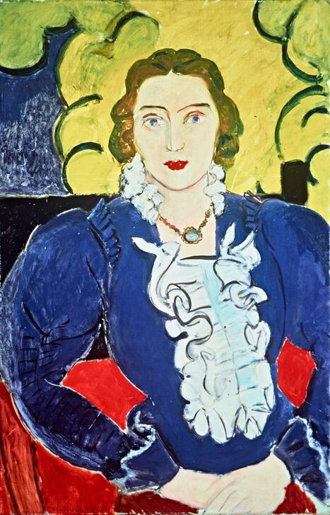 La blouse bleuel von Henri Matisse