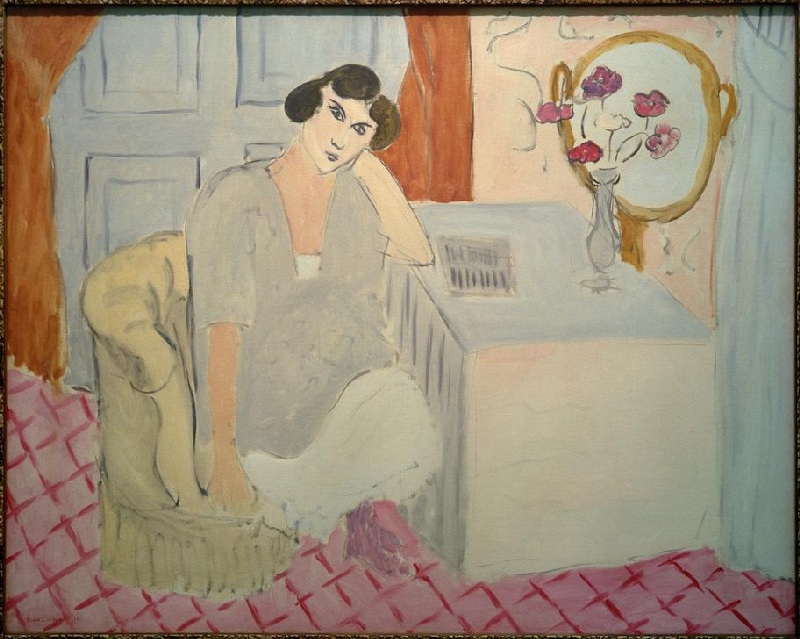 The distracted reader von Henri Matisse