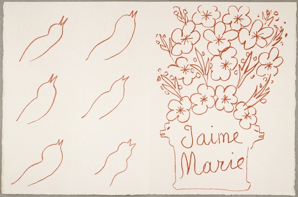 Florilège des Amours de Ronsard, November 29 von Henri Matisse