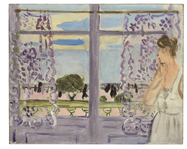 Woman at the window von Henri Matisse