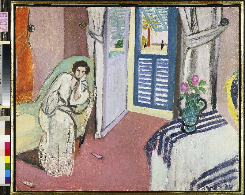 Woman on the Divan von Henri Matisse