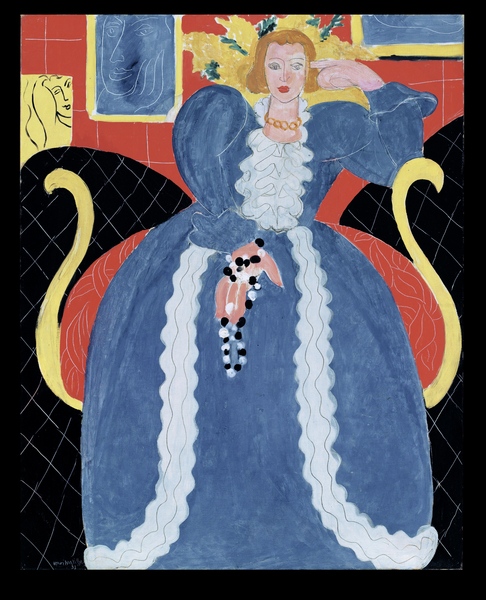 Woman in Blue von Henri Matisse
