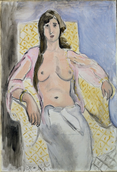 Woman in an Armchair, or Antoinette von Henri Matisse