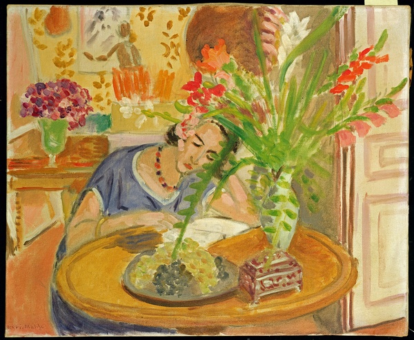 Femme aux Glaieuls von Henri Matisse