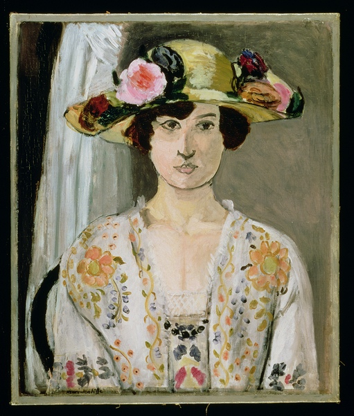 Woman in a Hat von Henri Matisse