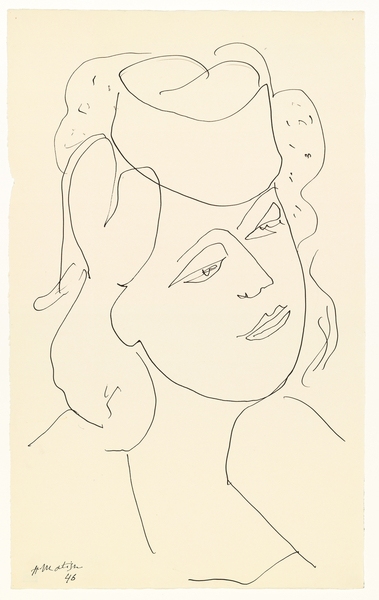 Woman with Hat von Henri Matisse