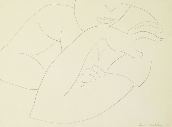 Woman with crossed arms von Henri Matisse