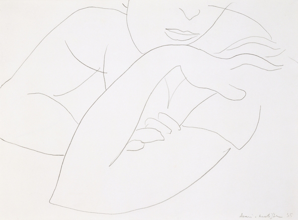 Woman with Crossed Arms von Henri Matisse