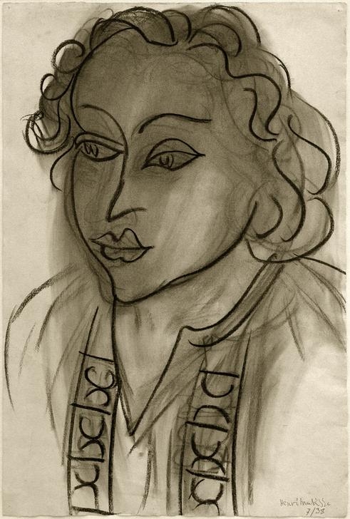Head of a Woman von Henri Matisse