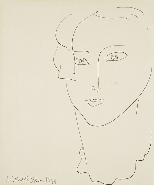 Tete de Femme von Henri Matisse