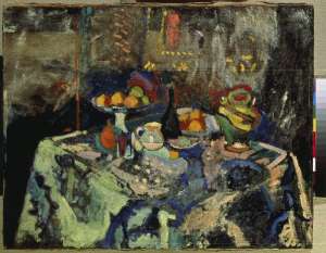 Set Table with Fruit Bowl