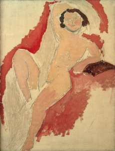 Large Seated Nude