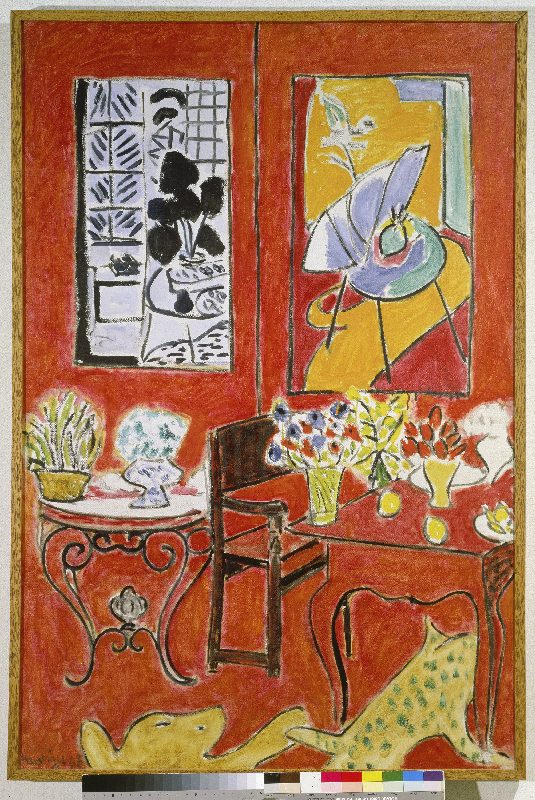 Large Red Interior von Henri Matisse