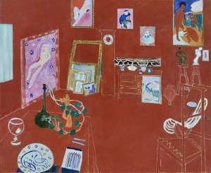 Henri Matisse, "The Red Studio" / Oil on canvas, 1911