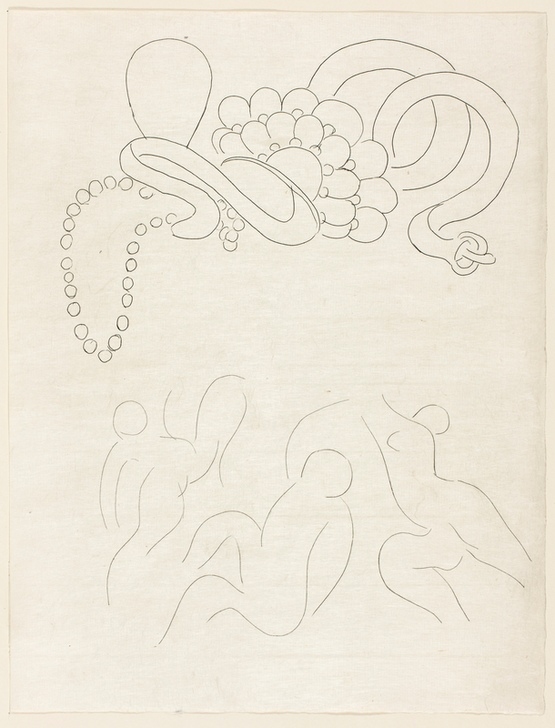 Hérodiade, Scène ll, plate eleven from Poesies de Mallarmé von Henri Matisse