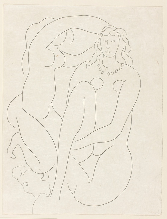 Hérodiade, Scène lll, plate twelve from Poesies de Mallarmé von Henri Matisse