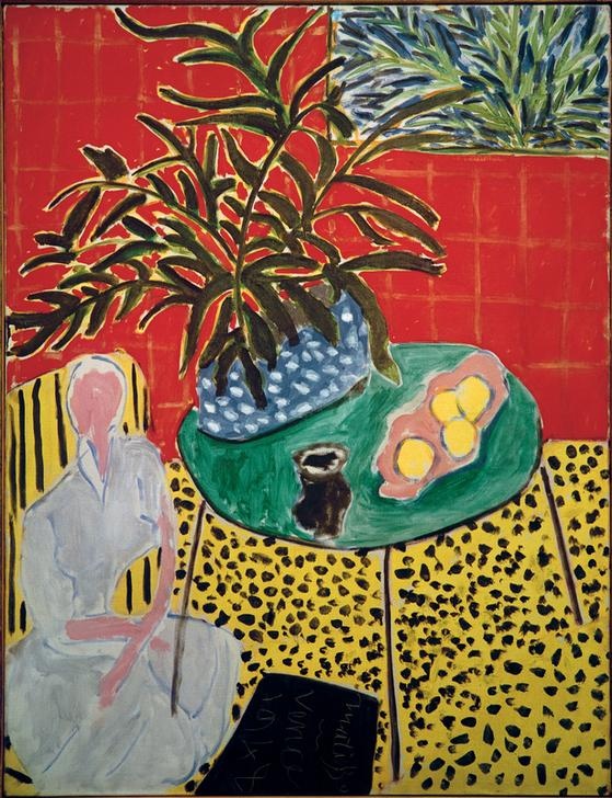 Interior with Black Fern von Henri Matisse