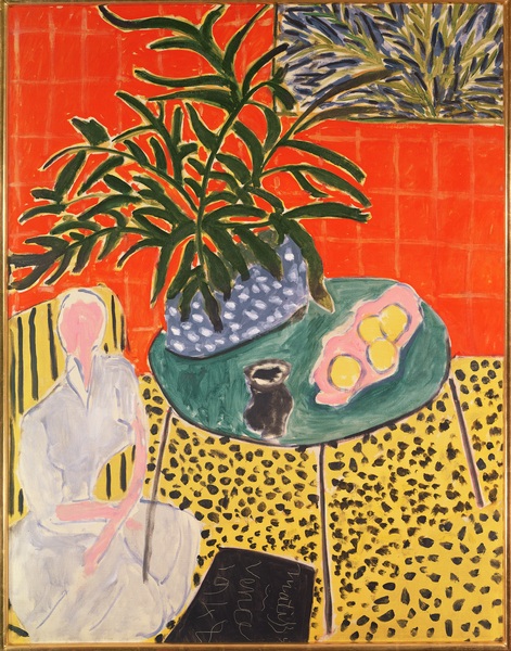 Interior with Black Fern von Henri Matisse