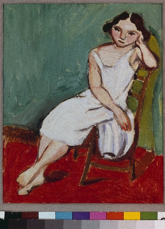 Young Girl Sitting von Henri Matisse