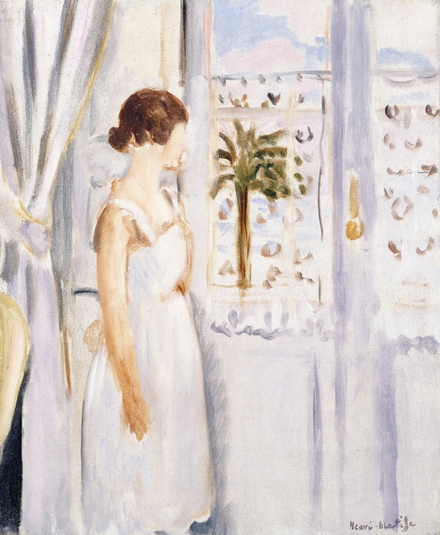 Young girl at the Window von Henri Matisse