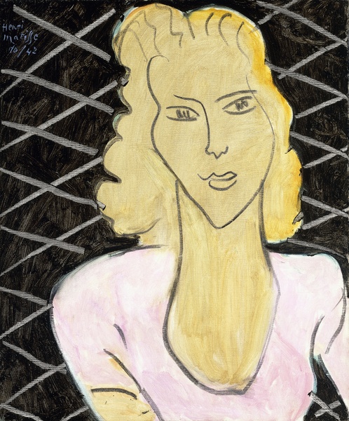 Young Girl in a Pink Dress von Henri Matisse