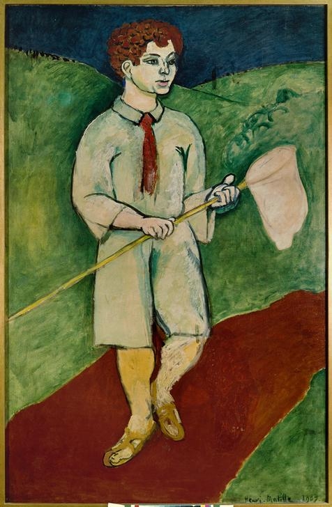 Boy with Butterfly Net von Henri Matisse