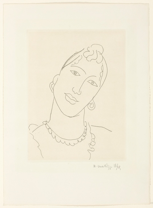 Head of a Woman von Henri Matisse