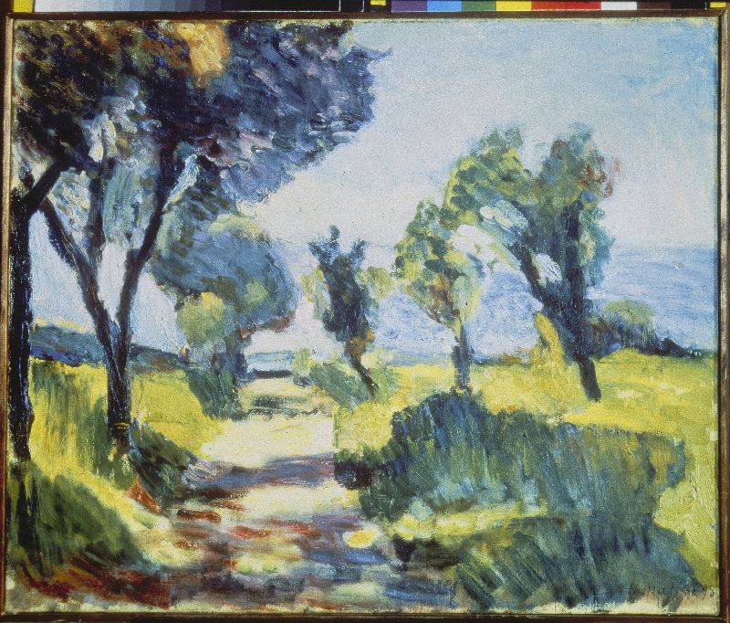 Corsican Landscape with Olive Trees von Henri Matisse