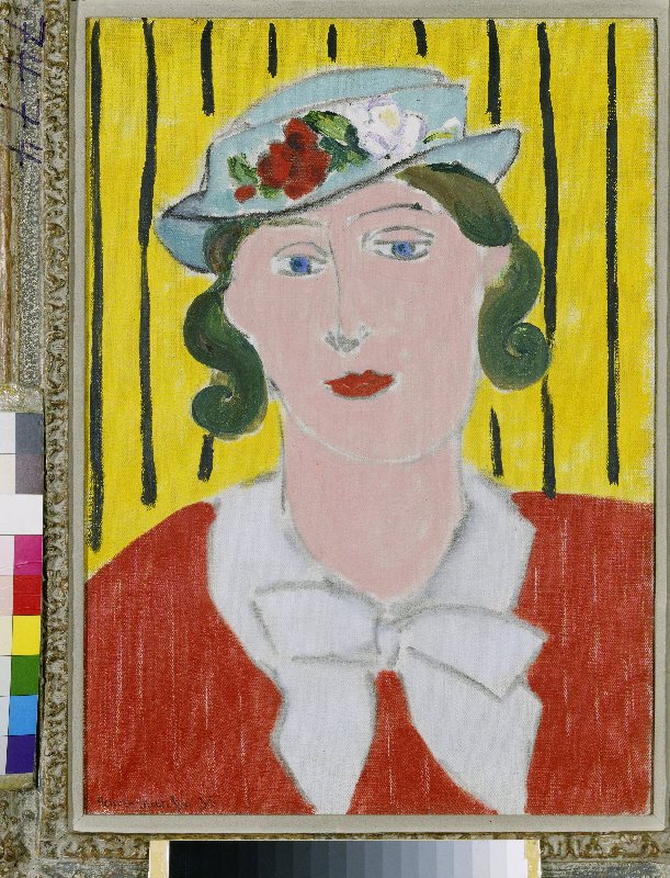 The Hat with Roses von Henri Matisse