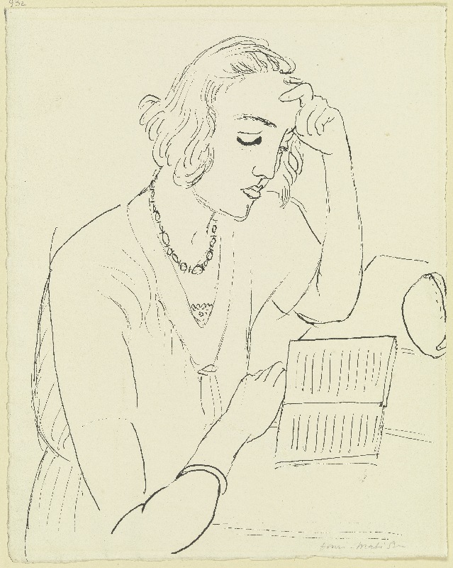 Reading Woman von Henri Matisse