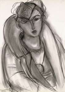 Lydia (Study for Portrait in Blue Jacket)