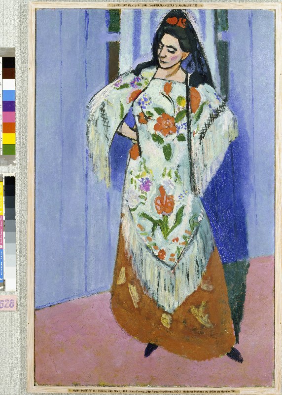 Madame Matisse in the Manila Shawl von Henri Matisse