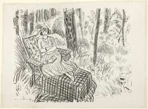 Girl on a Chaise